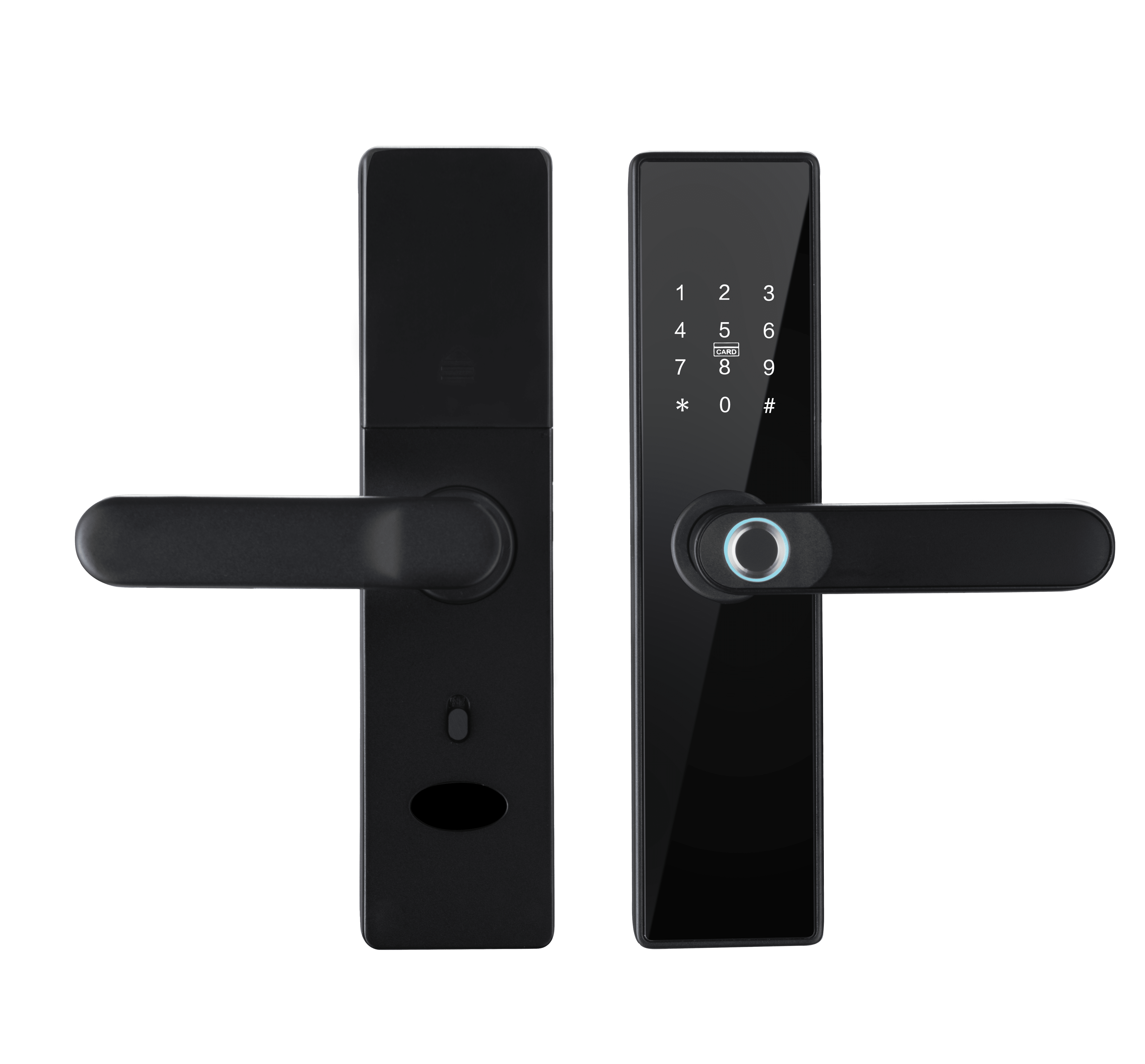 Series 2 WiFi Smart Biometric Door Lock With App Support + Finger print + RFid + passcode + mechanical key + OTP (VDP Integration Option Available)